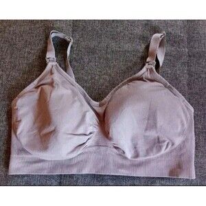 Nursing Bra Hofish Nude Easy Access Adjustable Comfort Breastfeeding Mother